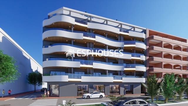 2 soverom Leilighet til salgs i Avenida Habaneras - Curva de Palangre, Torrevieja med svømmebasseng - € 369 000 (Ref: 9445186)