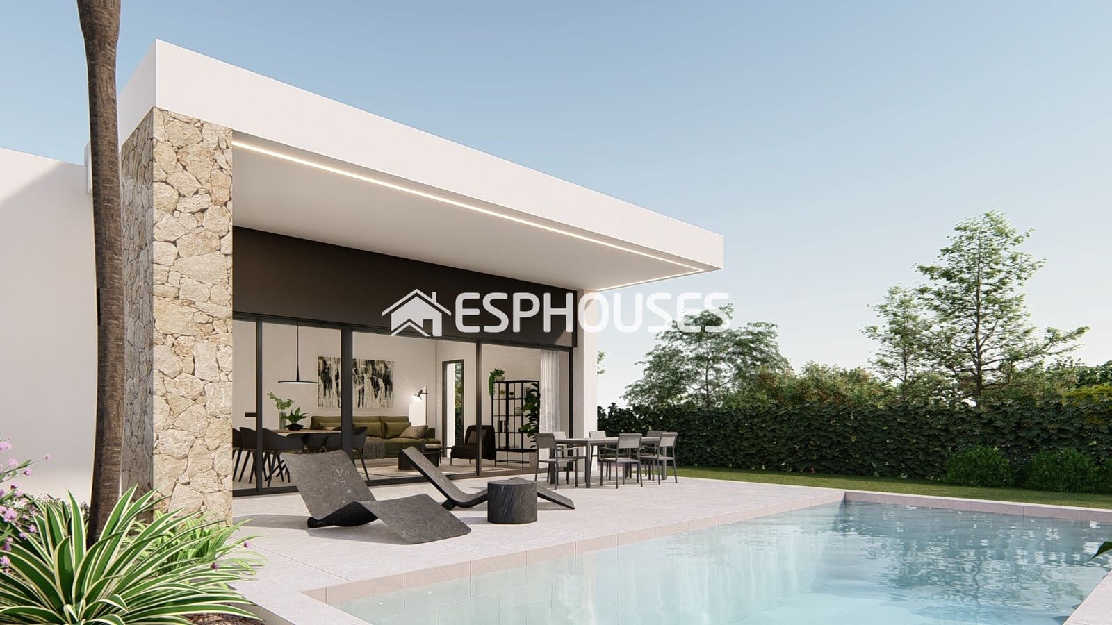3 bedroom Villa for sale in Molina de Segura with pool - € 399,000 (Ref: 9445190)
