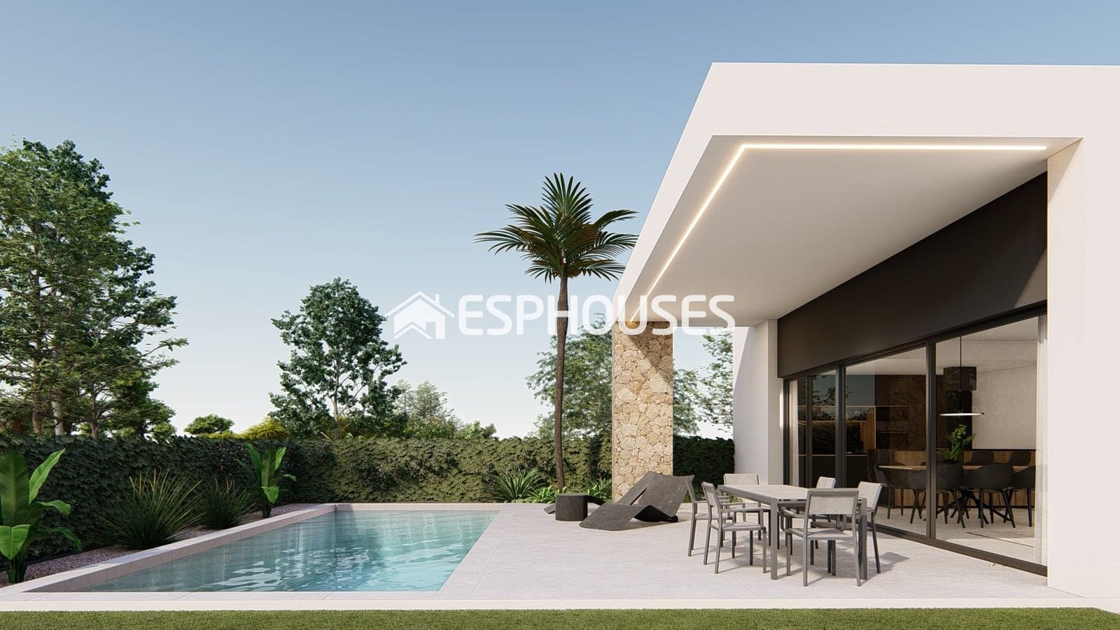 3 bedroom Villa for sale in Molina de Segura with pool - € 399,000 (Ref: 9445190)