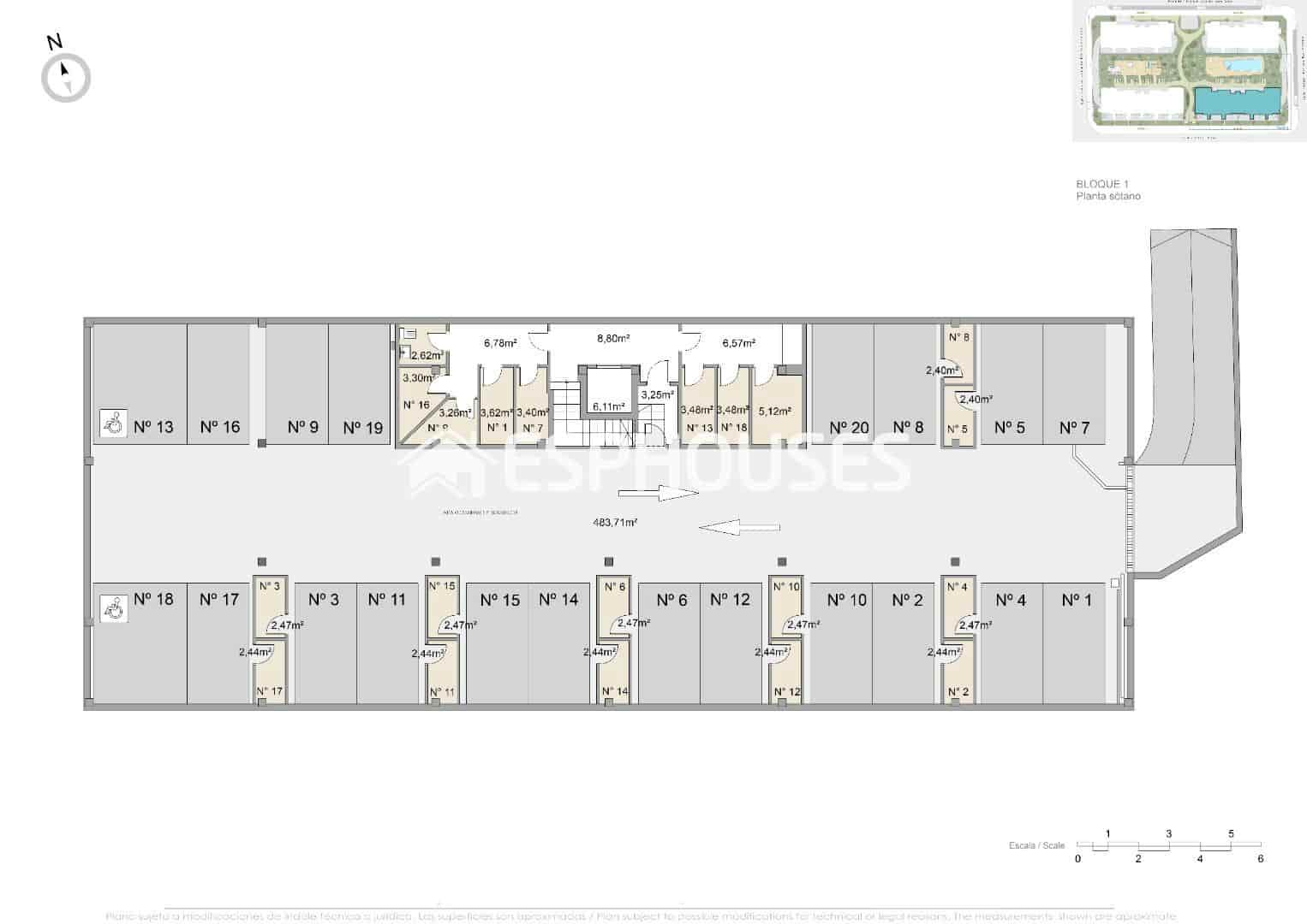 2 sovrum Lägenhet till salu i Pilar de la Horadada med pool garage - 269 000 € (Ref: 9445191)