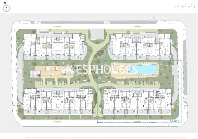 3 sovrum Lägenhet till salu i Pilar de la Horadada ciudad, Pilar de la Horadada med pool garage - 309 000 € (Ref: 9445192)