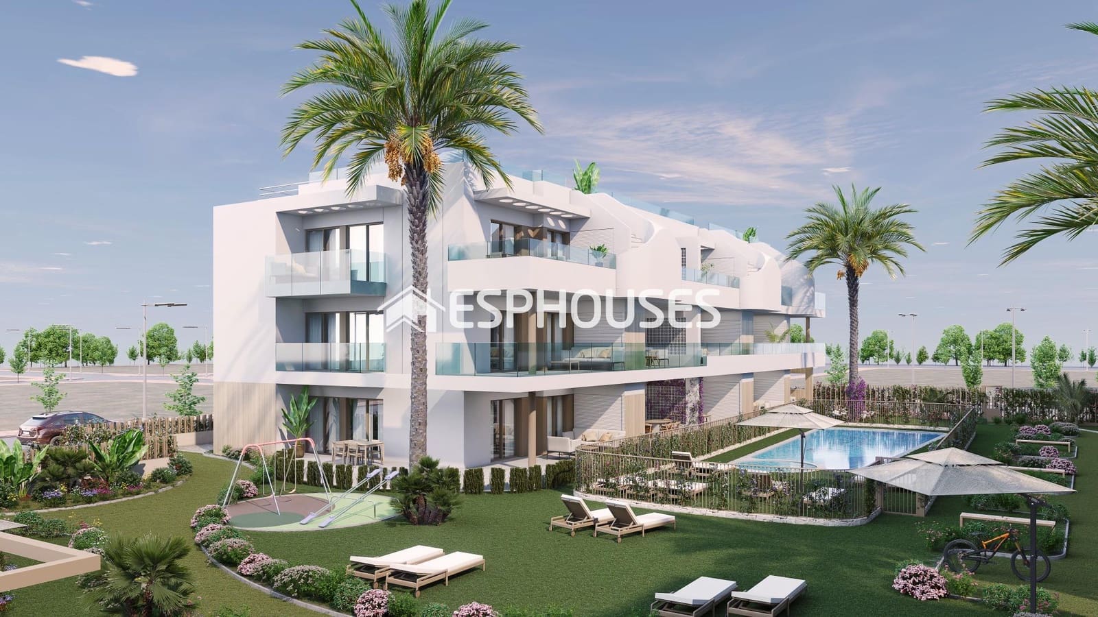 3 sovrum Lägenhet till salu i Pilar de la Horadada med pool garage - 309 000 € (Ref: 9445192)