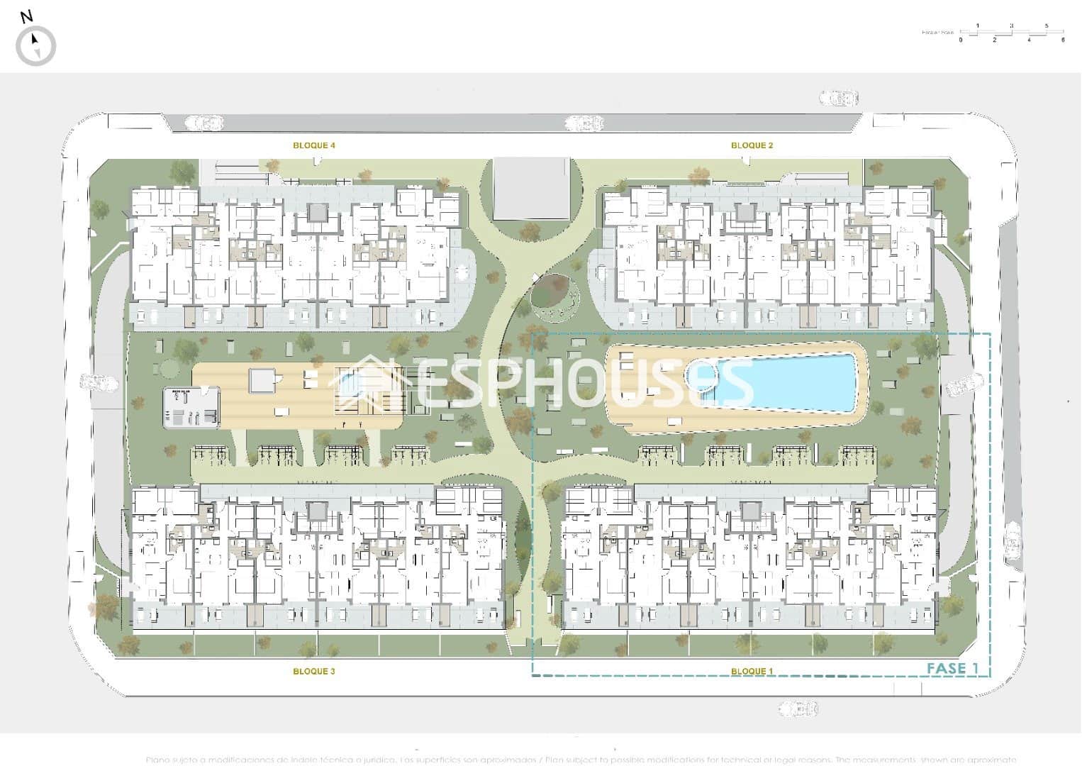 2 sovrum Lägenhet till salu i Pilar de la Horadada med pool - 299 000 € (Ref: 9445195)