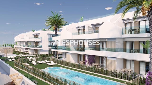 2 sovrum Lägenhet till salu i Pilar de la Horadada ciudad, Pilar de la Horadada med pool - 299 000 € (Ref: 9445195)