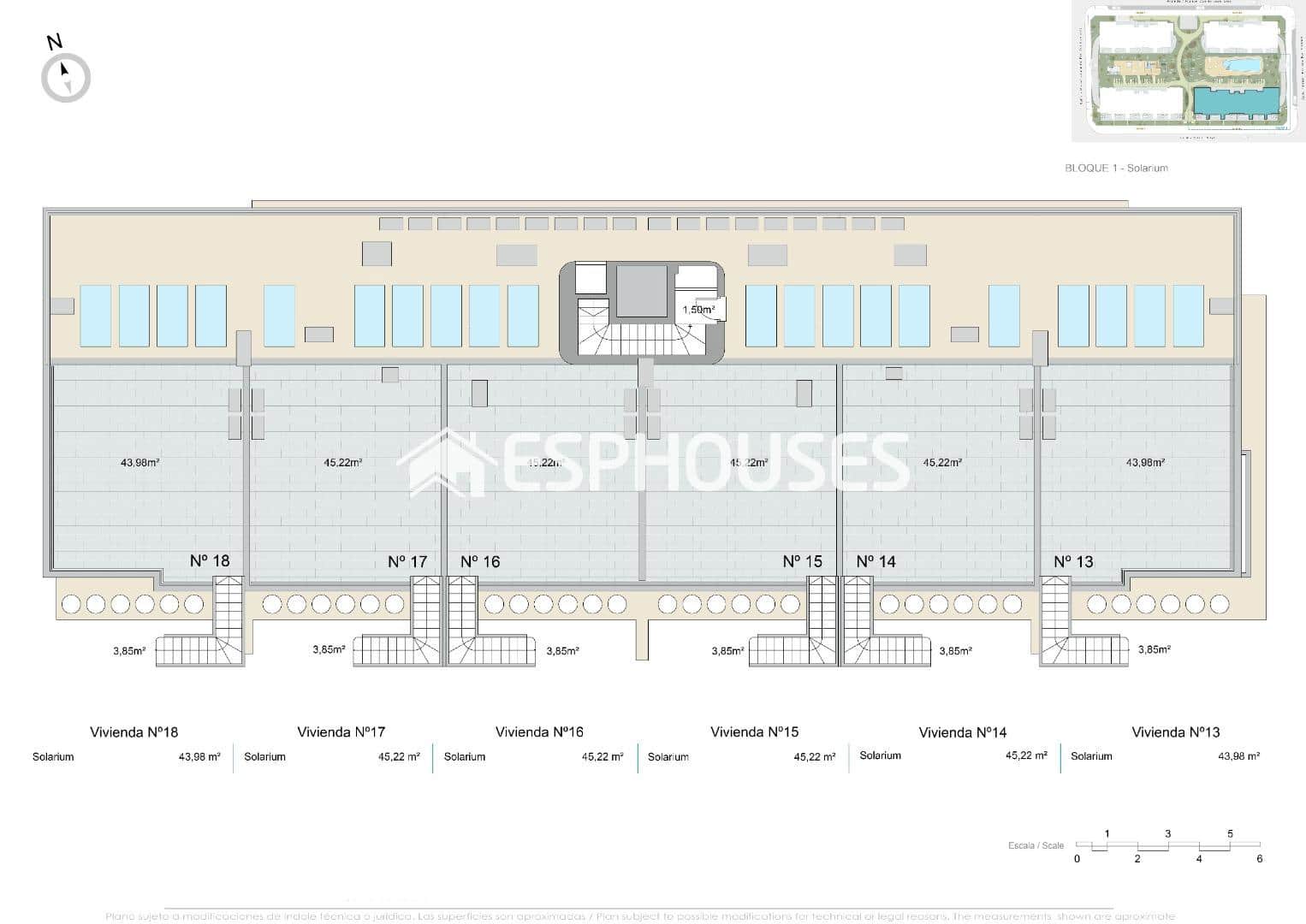 3 sovrum Lägenhet till salu i Pilar de la Horadada med pool garage - 379 000 € (Ref: 9445196)