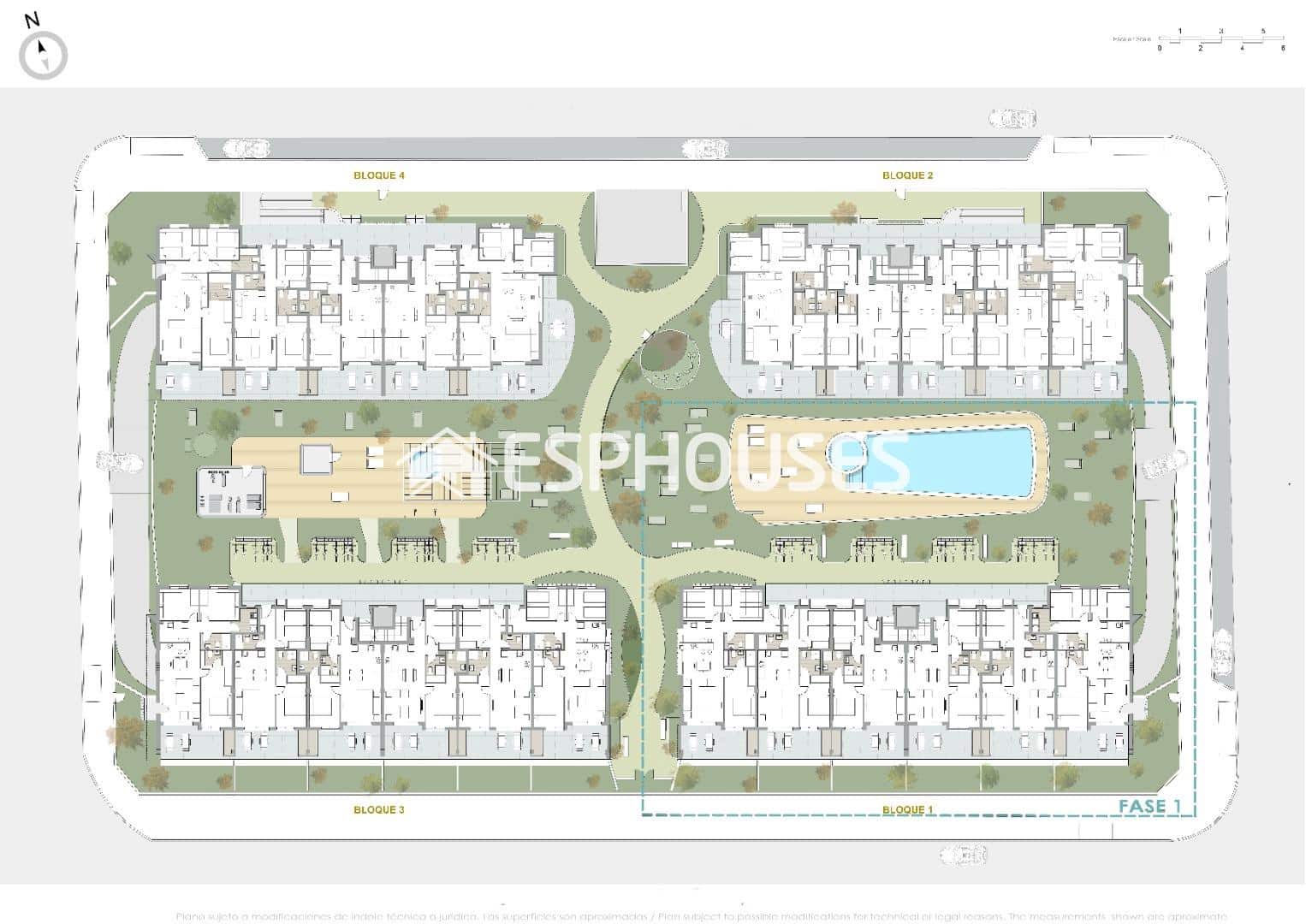 3 sovrum Lägenhet till salu i Pilar de la Horadada med pool garage - 379 000 € (Ref: 9445196)