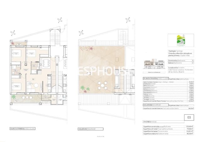 3 slaapkamer Appartement te koop in Hondón de las Nieves - € 205.000 (Ref: 9445200)