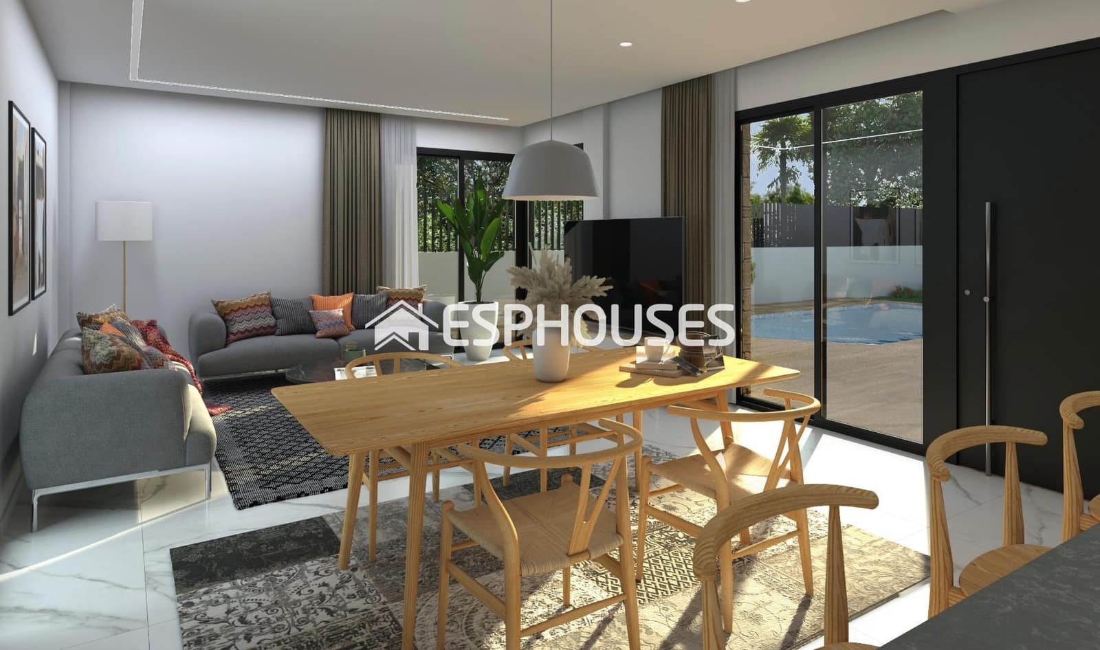 3 chambre Villa/Maison à vendre à Los Montesinos avec piscine garage - 549 000 € (Ref: 9445203)