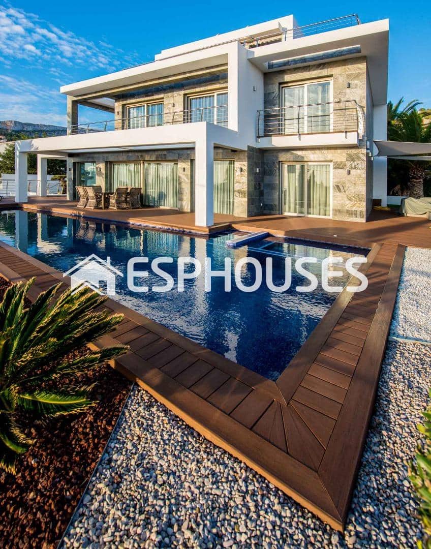 4 chambre Villa/Maison à vendre à Calpe / Calp avec piscine garage - 1 890 000 € (Ref: 9445212)