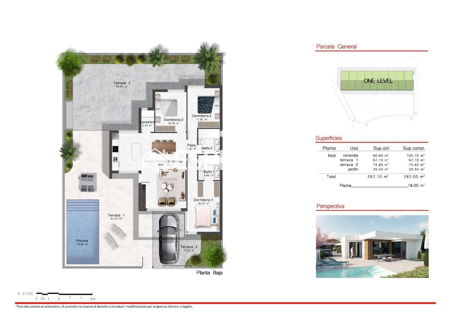3 slaapkamer Villa te koop in Banos y Mendigo met zwembad garage - € 369.900 (Ref: 9445215)