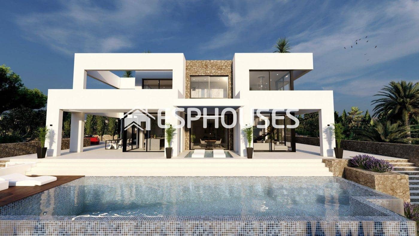 4 sovrum Villa till salu i Benissa med pool garage - 2 100 000 € (Ref: 9445216)