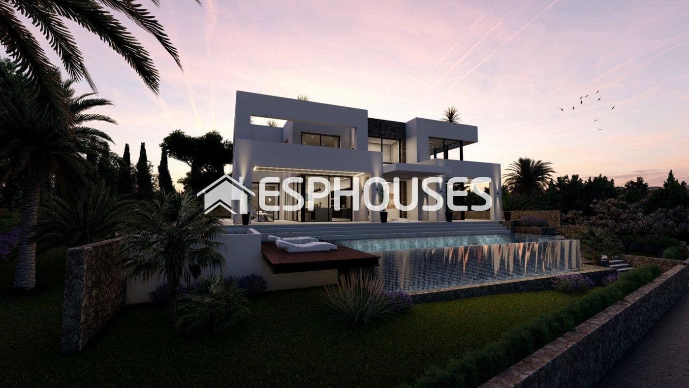 4 sovrum Villa till salu i Benissa med pool garage - 2 100 000 € (Ref: 9445216)