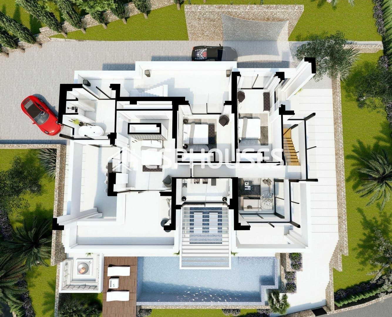 4 bedroom Villa for sale in Benissa with pool garage - € 2,100,000 (Ref: 9445216)