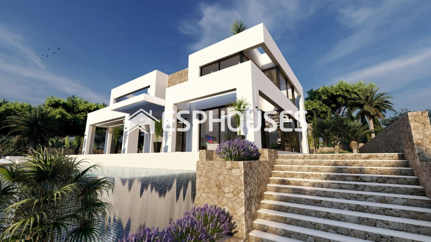 4 bedroom Villa for sale in Benissa with pool garage - € 2,100,000 (Ref: 9445216)