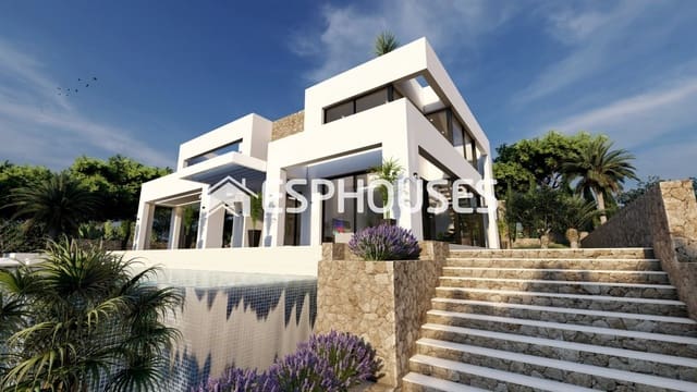 4 soverom Villa til salgs i Benissa med svømmebasseng garasje - € 2 100 000 (Ref: 9445216)