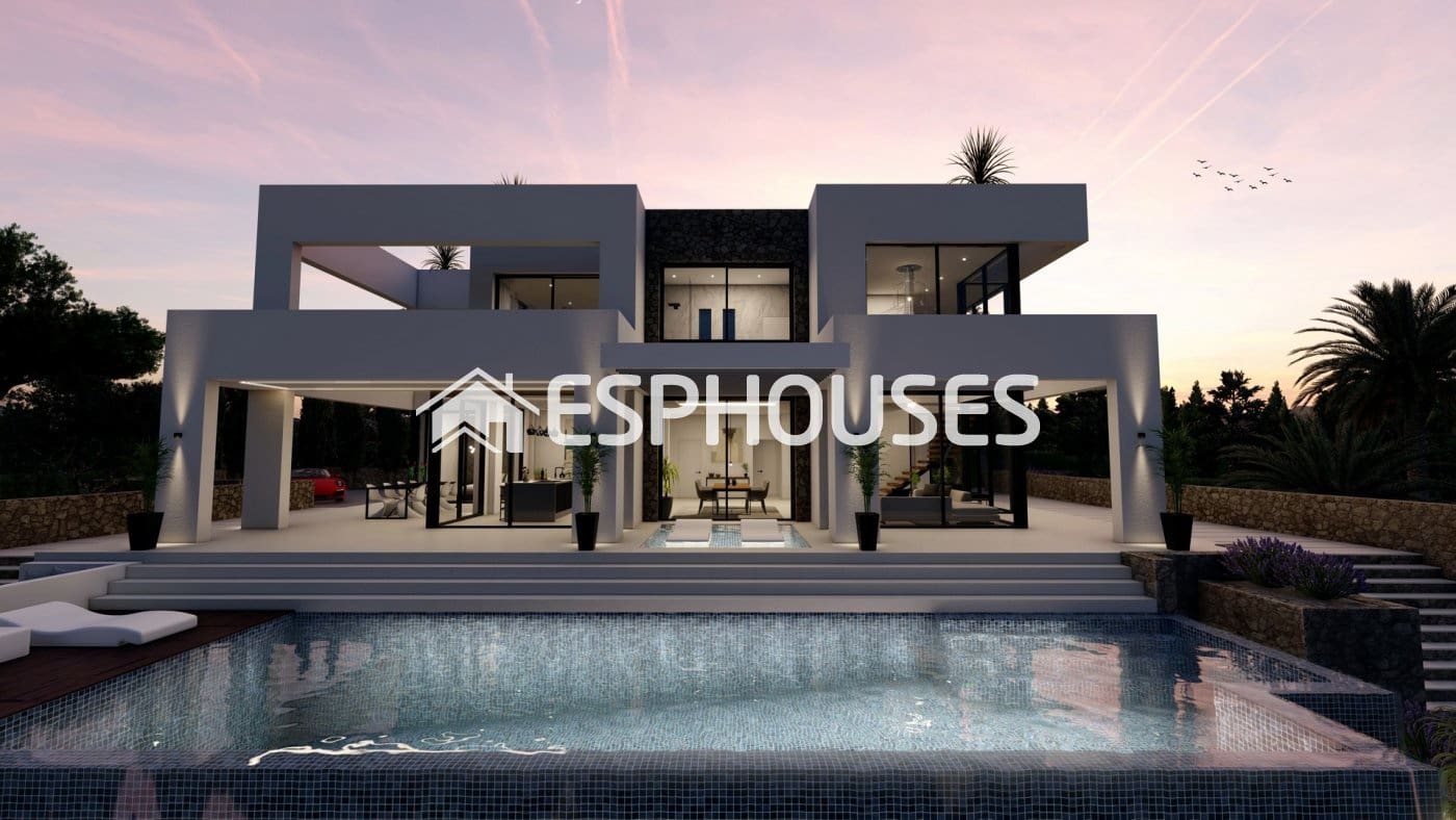 4 bedroom Villa for sale in Benissa with pool garage - € 2,100,000 (Ref: 9445216)
