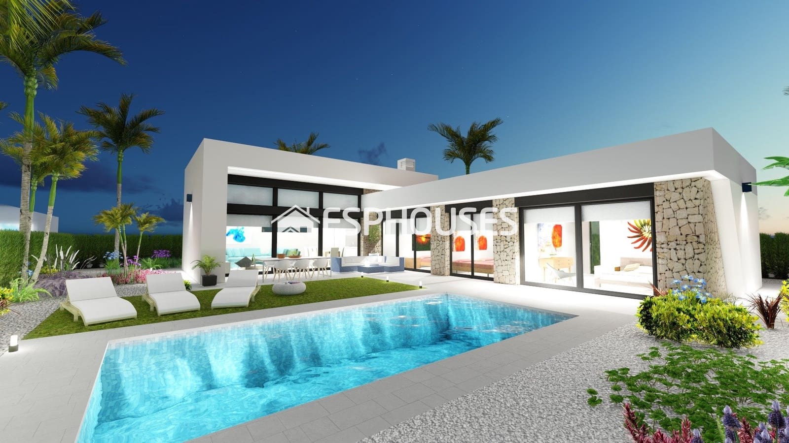 Chalet de 3 habitaciones en Calasparra en venta con piscina - 355.000 € (Ref: 9445217)