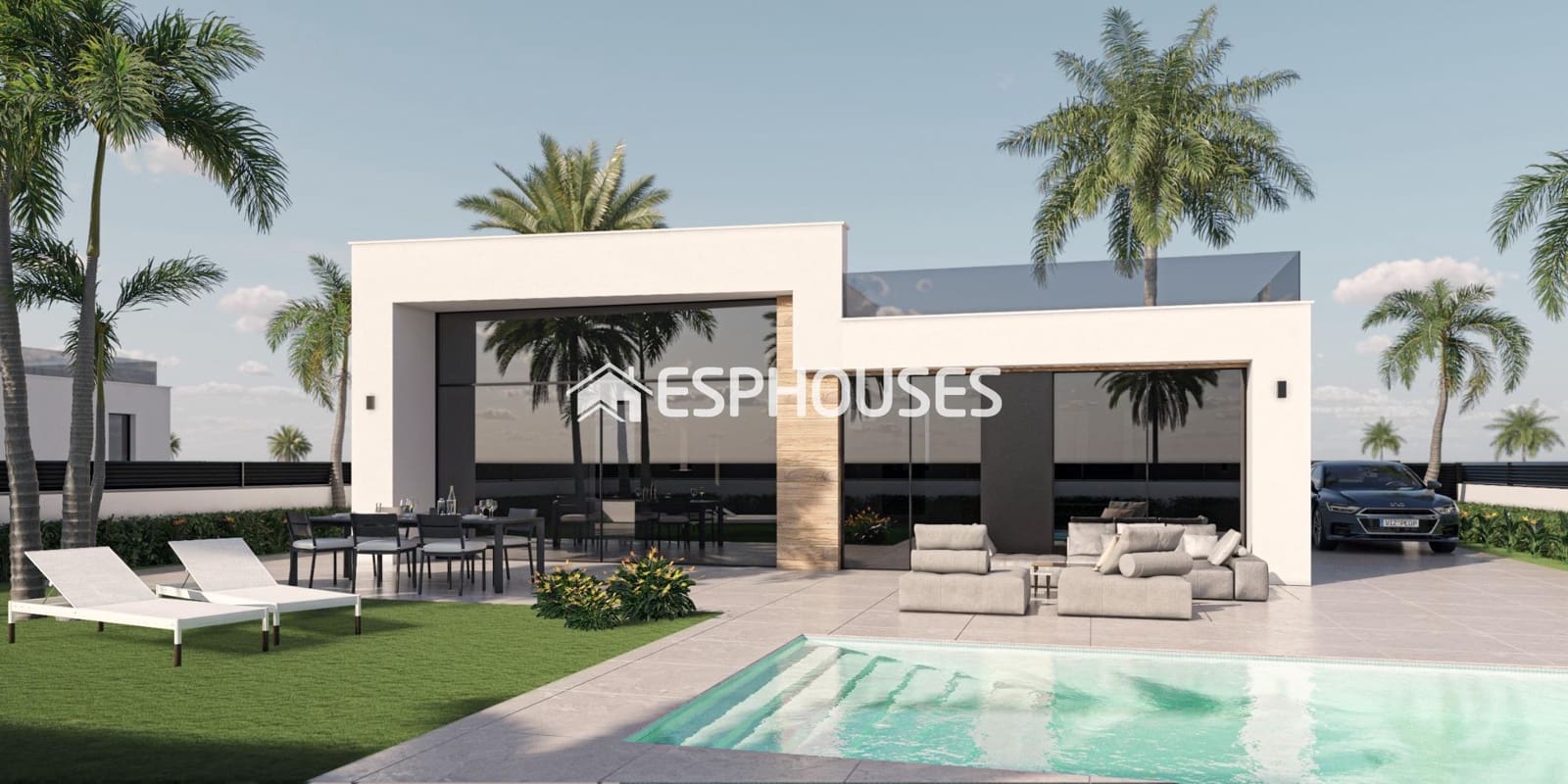 2 sovrum Villa till salu i Condado de Alhama med garage - 269 000 € (Ref: 9445223)