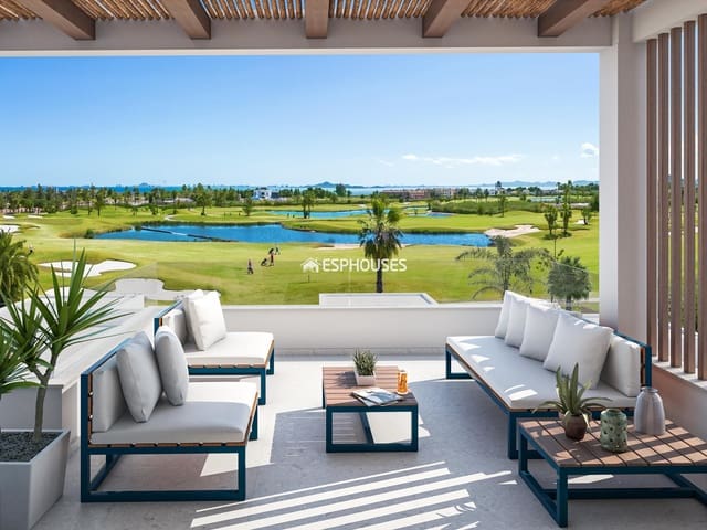 3 sovrum Lägenhet till salu i Las Lomas de Rame - Bahía Bella, Los Alcázares med pool garage - 389 000 € (Ref: 9445225)