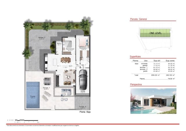 2 soveværelse Villa til salg i Baños y Mendigo, Murcia by med swimmingpool - € 343.900 (Ref: 9445235)