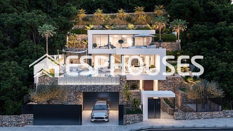 4 sovrum Villa till salu i Calpe / Calp med pool garage - 1 550 000 € (Ref: 9445242)