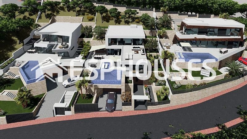 4 soveværelse Villa til salg i Calpe / Calp med swimmingpool - € 1.550.000 (Ref: 9445242)