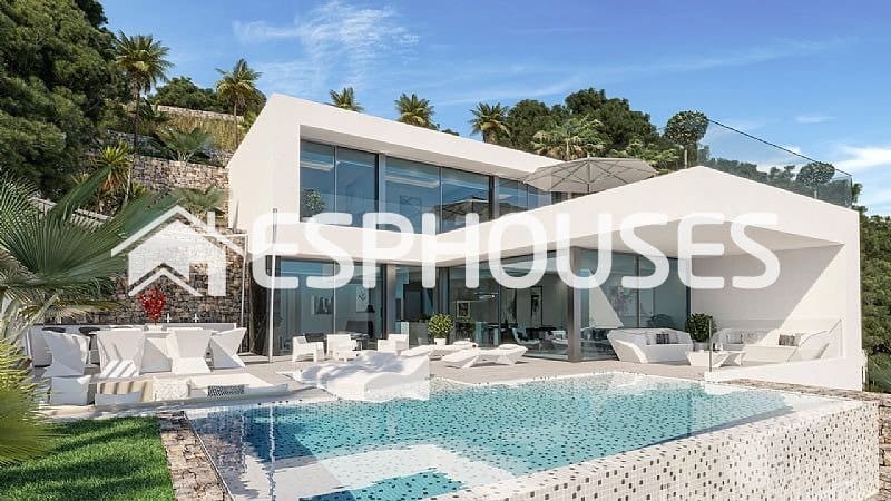 4 soveværelse Villa til salg i Calpe / Calp med swimmingpool - € 1.550.000 (Ref: 9445242)