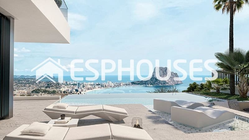 4 soveværelse Villa til salg i Calpe / Calp med swimmingpool - € 1.550.000 (Ref: 9445242)