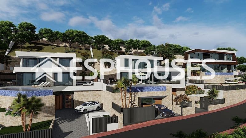 4 soveværelse Villa til salg i Calpe / Calp med swimmingpool - € 1.550.000 (Ref: 9445242)