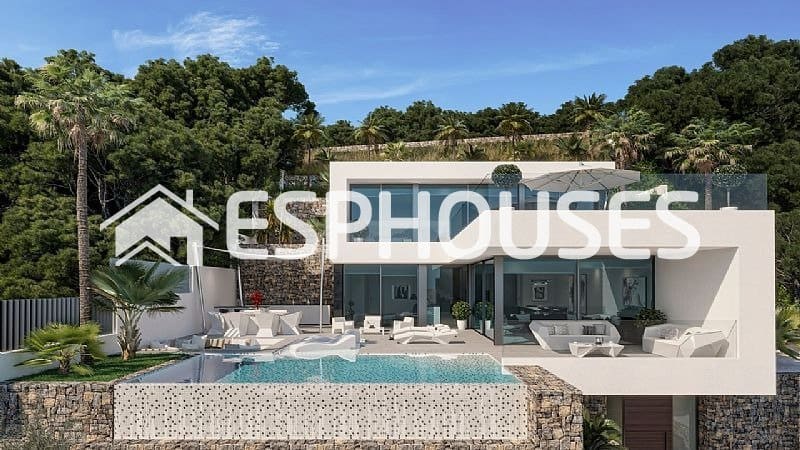 4 soveværelse Villa til salg i Calpe / Calp med swimmingpool - € 1.550.000 (Ref: 9445242)