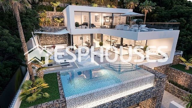 4 soverom Villa til salgs i Maryvilla, Calpe / Calp med svømmebasseng - € 1 550 000 (Ref: 9445242)