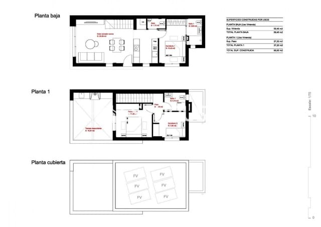 3 soveværelse Bungalow til salg i Daya Nueva med swimmingpool garage - € 299.000 (Ref: 9445244)