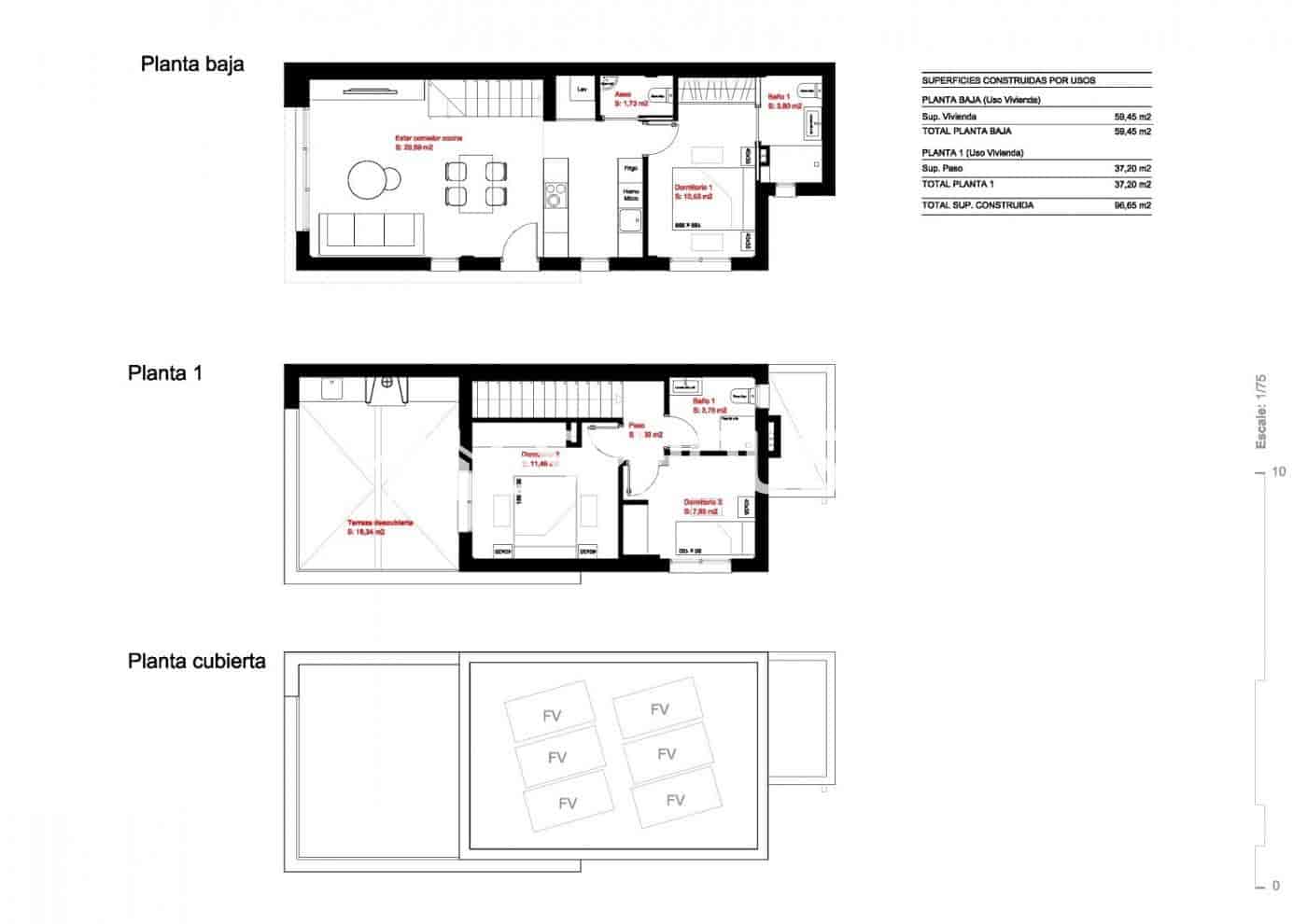 3 chambre Maison de Ville à vendre à Daya Nueva avec piscine - 317 000 € (Ref: 9445244)