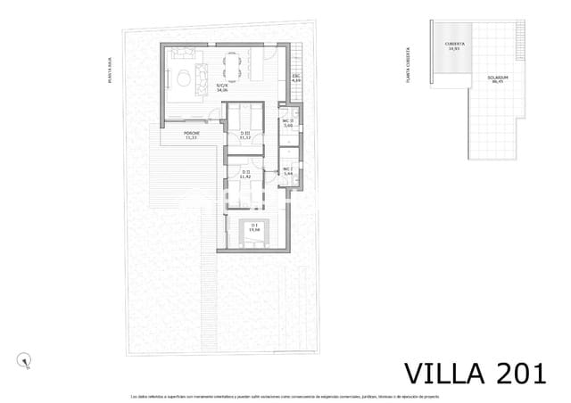 3 sovrum Villa till salu i San Miguel de Salinas med garage - 399 900 € (Ref: 9445254)