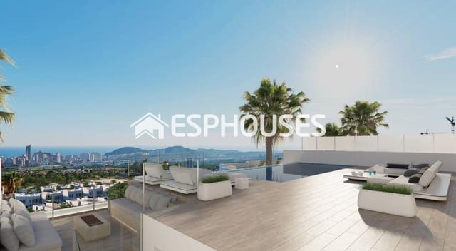 4 chambre Villa/Maison à vendre à Balcón de Finestrat - Terra Marina, Finestrat avec piscine garage - 1 400 000 € (Ref: 9445257)