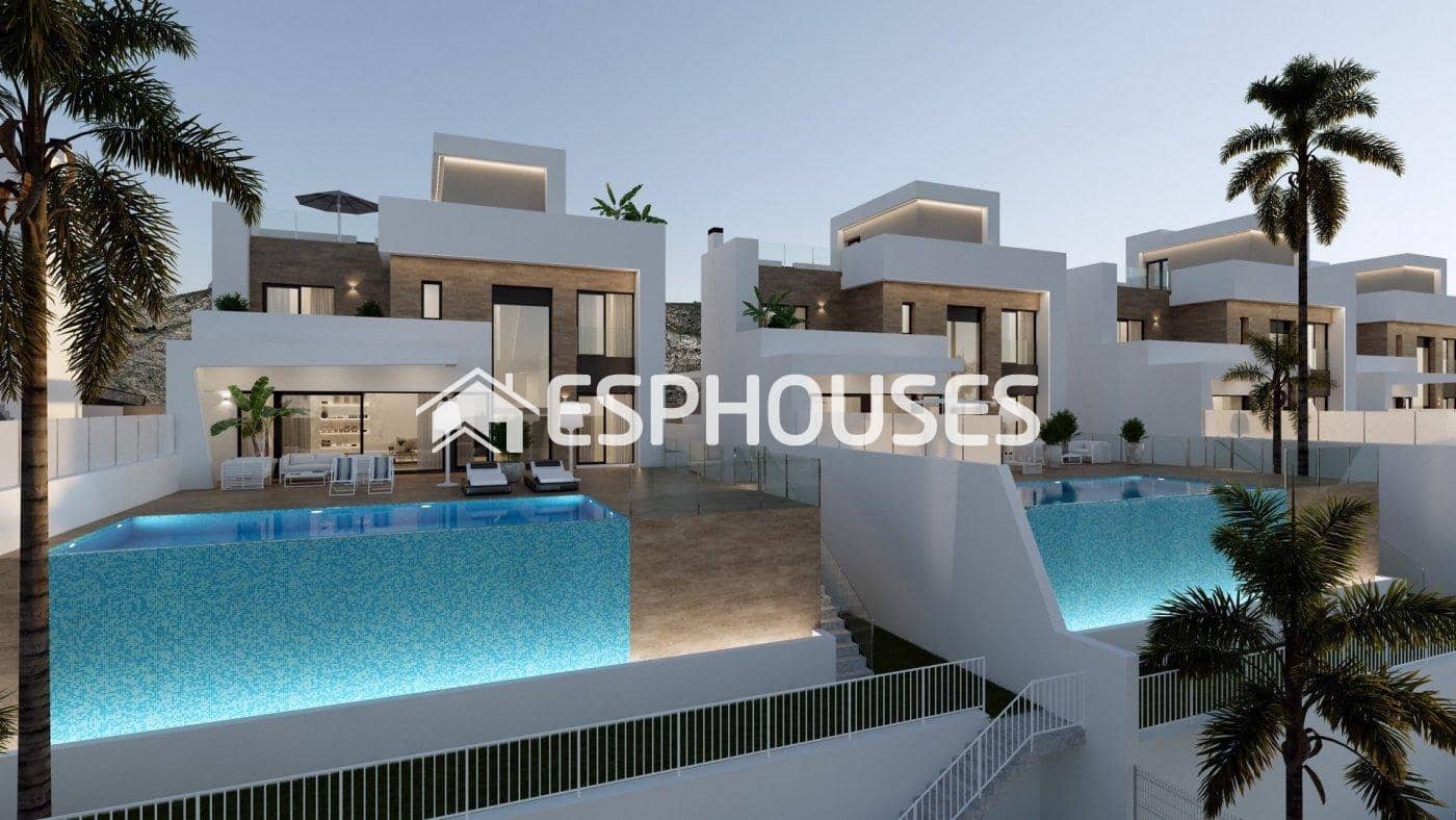 4 chambre Villa/Maison à vendre à Finestrat avec piscine garage - 1 400 000 € (Ref: 9445257)