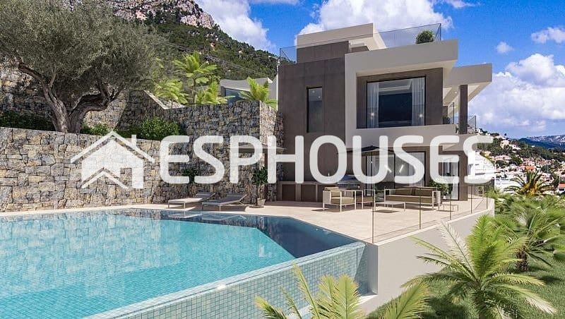 4 soveværelse Villa til salg i Calpe / Calp med swimmingpool garage - € 1.950.000 (Ref: 9445263)