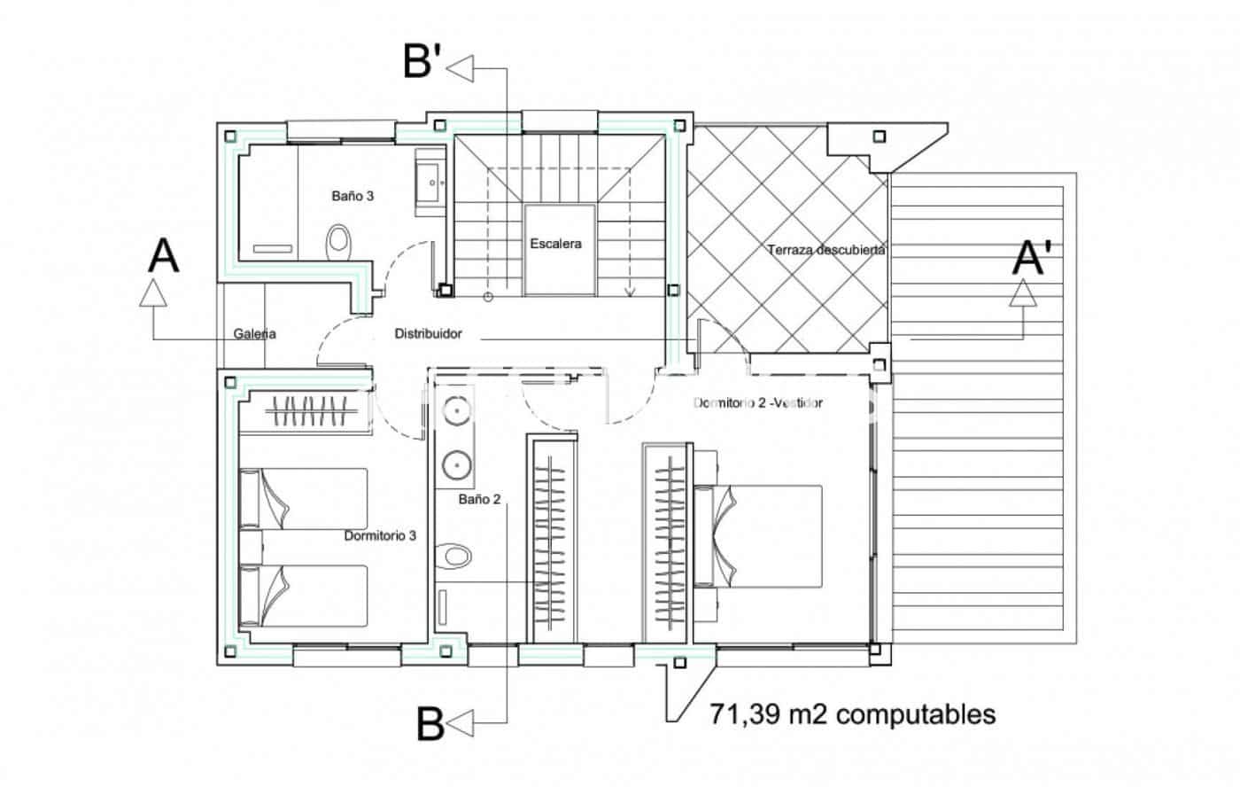 Chalet de 3 habitaciones en La Villajoyosa / Vila Joiosa en venta con piscina garaje - 885.000 € (Ref: 9445272)