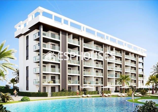 2 quarto Apartamento para venda em Torreblanca, Torrevieja com piscina garagem - 285 000 € (Ref: 9445278)