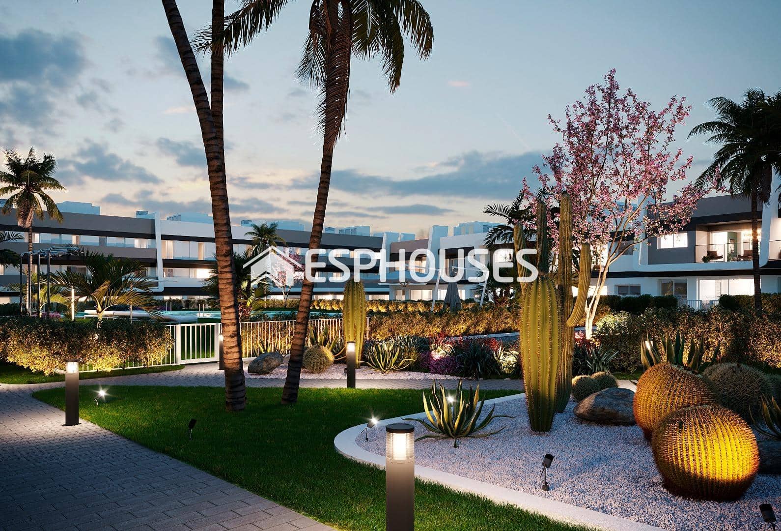 2 soveværelse Lejlighed til salg i Gran Alacant med swimmingpool garage - € 300.000 (Ref: 9445279)