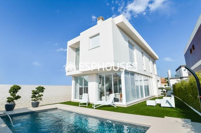 Chalet de 4 habitaciones en Monte y Mar, Santa Pola en venta con piscina - 640.000 € (Ref: 9445287)