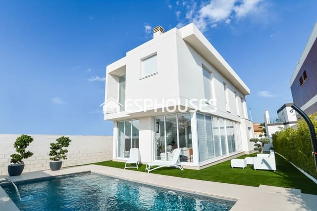 Chalet de 4 habitaciones en Monte y Mar, Santa Pola en venta con piscina - 805.000 € (Ref: 9445287)