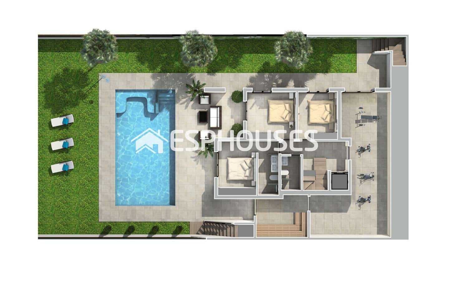 3 bedroom Villa for sale in Rojales with pool - € 852,000 (Ref: 9445292)