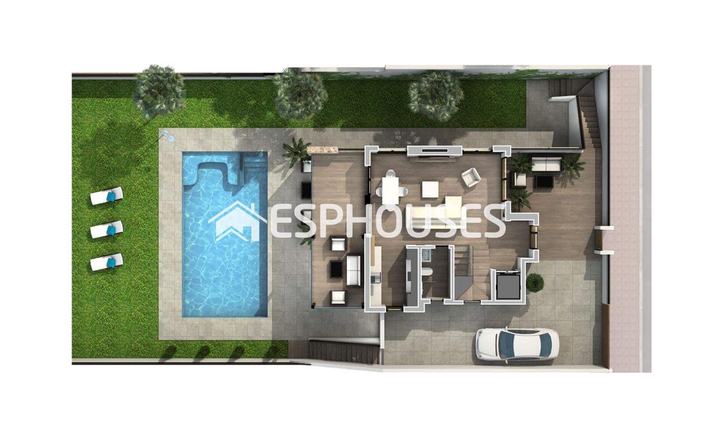 3 bedroom Villa for sale in Rojales with pool - € 852,000 (Ref: 9445292)