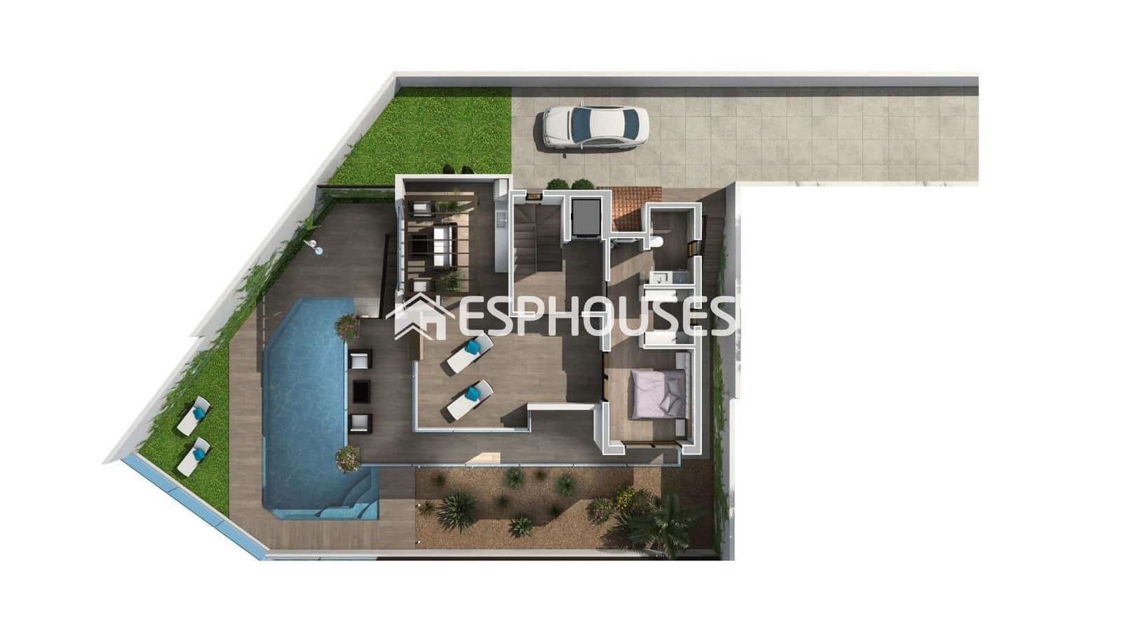 3 sovrum Villa till salu i Rojales med pool - 852 000 € (Ref: 9445292)