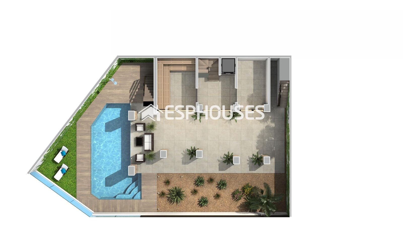 3 sovrum Villa till salu i Rojales med pool - 852 000 € (Ref: 9445292)