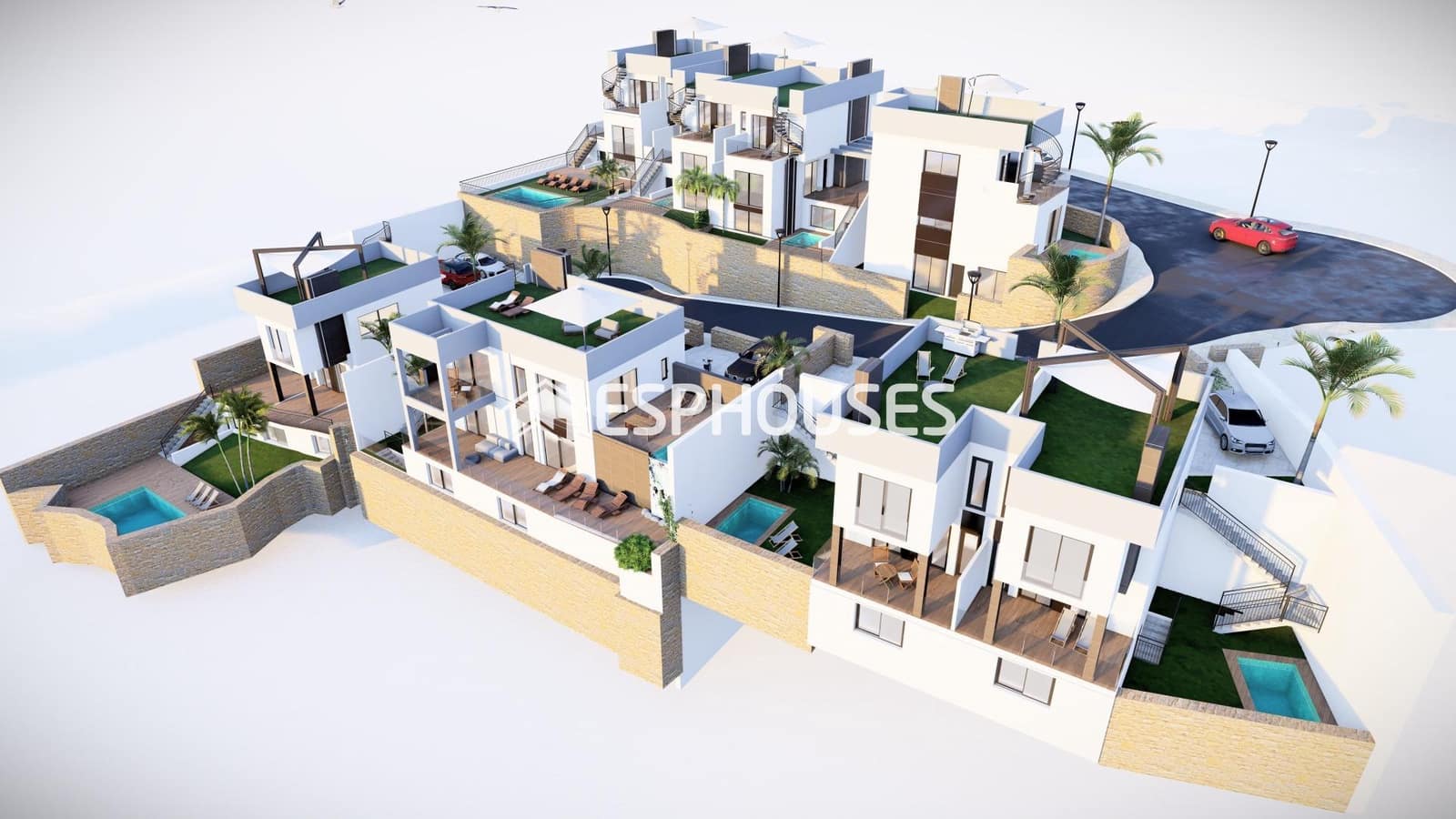 2 Zimmer Villa zu verkaufen in Algorfa mit Garage - 470.000 € (Ref: 9445299)