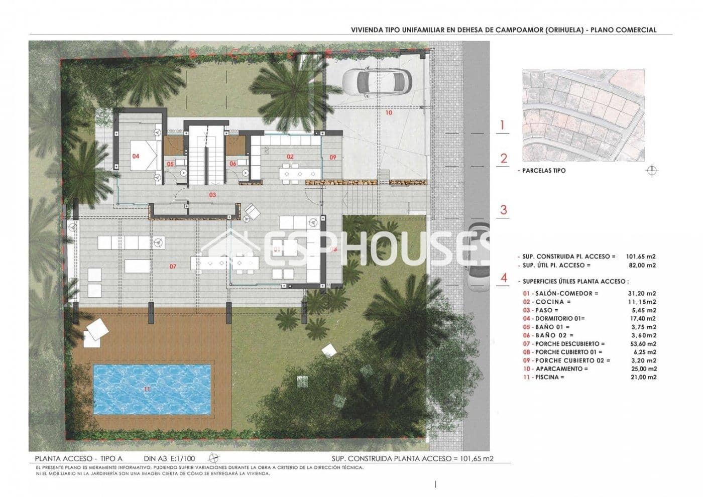 4 chambre Villa/Maison à vendre à Orihuela avec piscine garage - 1 160 000 € (Ref: 9445300)