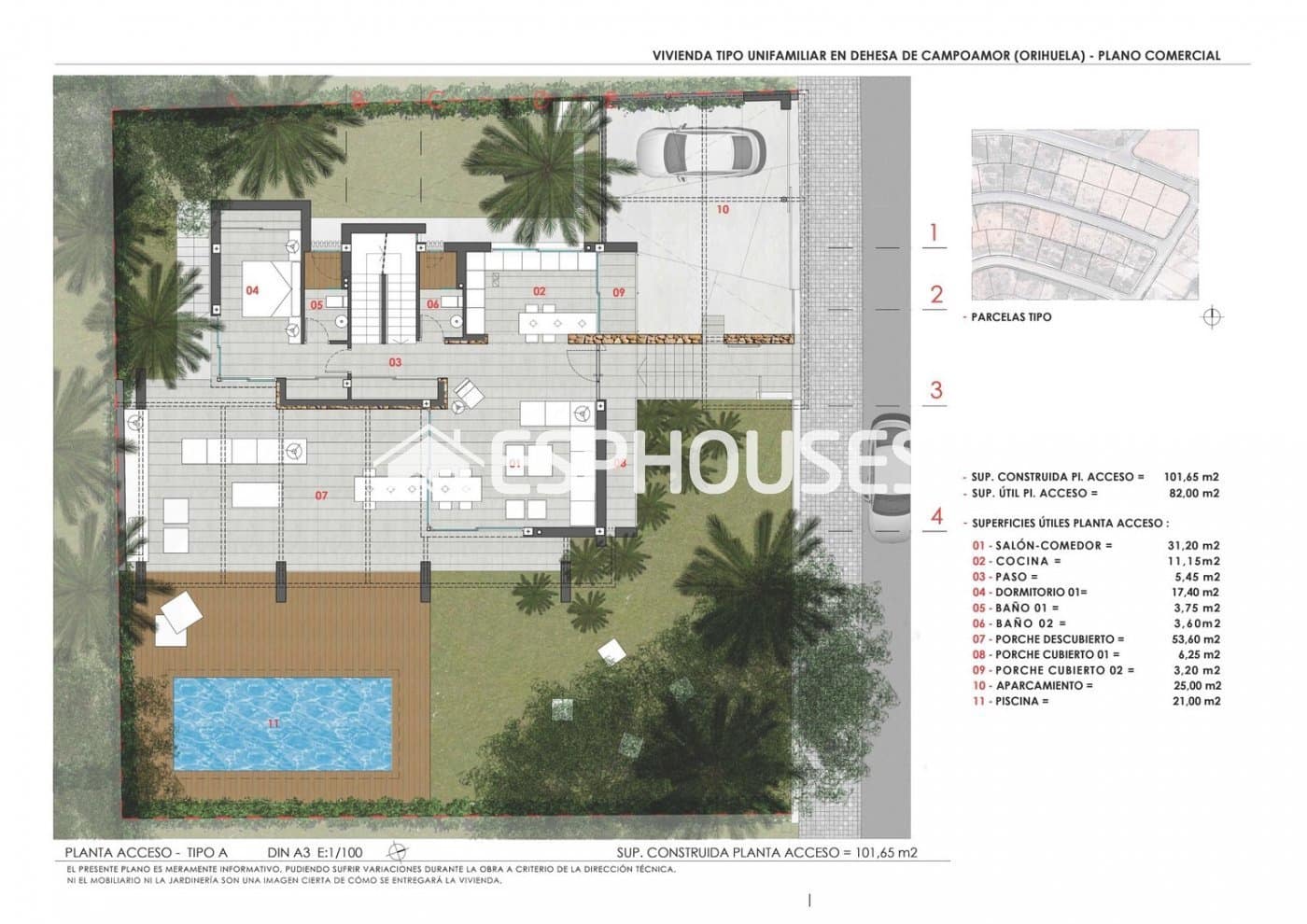 4 bedroom Villa for sale in Orihuela with pool - € 1,160,000 (Ref: 9445300)