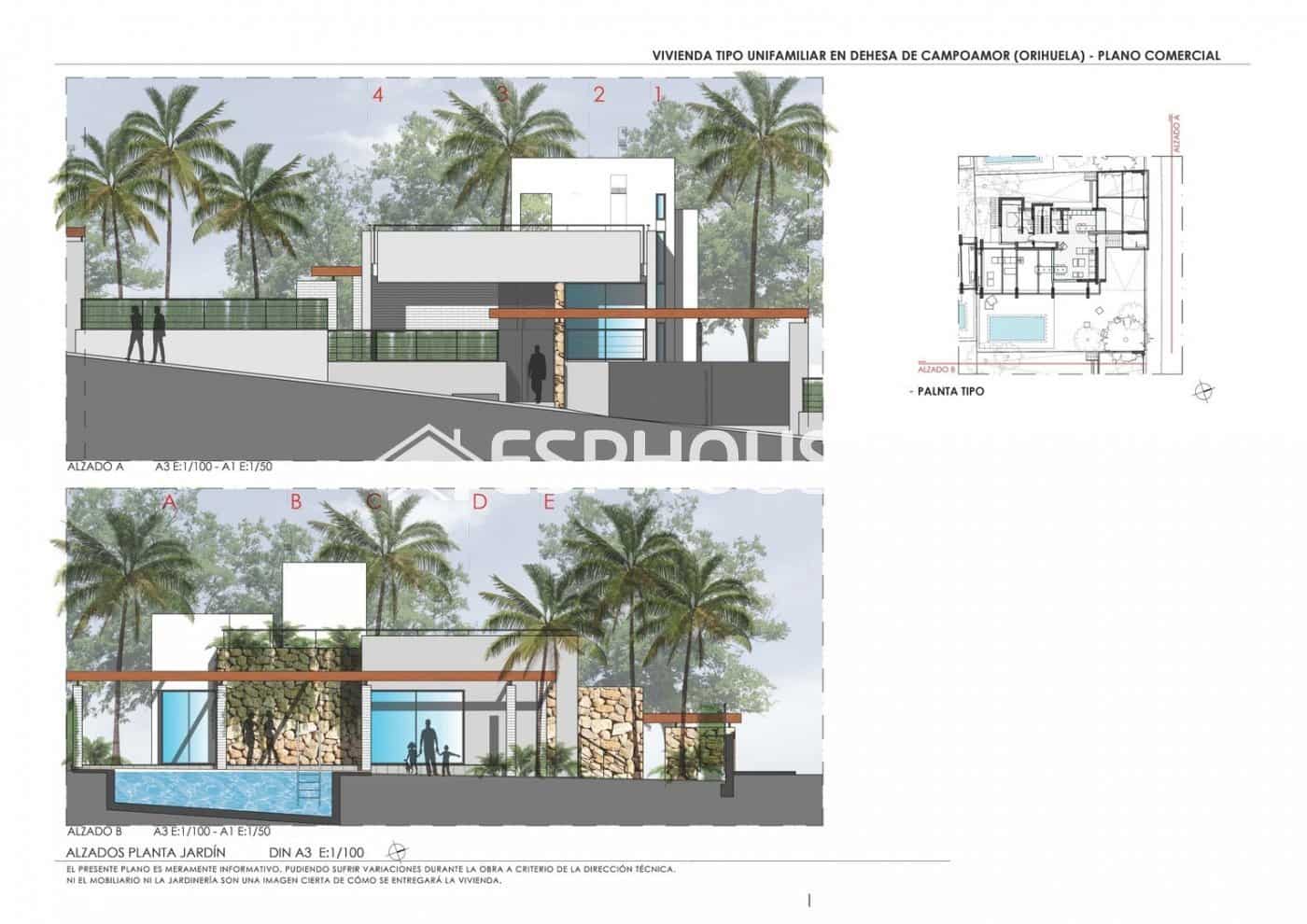 4 bedroom Villa for sale in Orihuela with pool - € 1,160,000 (Ref: 9445300)